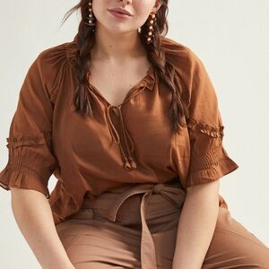 🌺DANIEL RAINN ROMA RUFFLED BLOUSE🌺